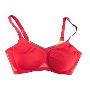 Women's HONEY LOVE Wireless Bra Size 1X 40 C D Comfy Basic Staple Minimalist